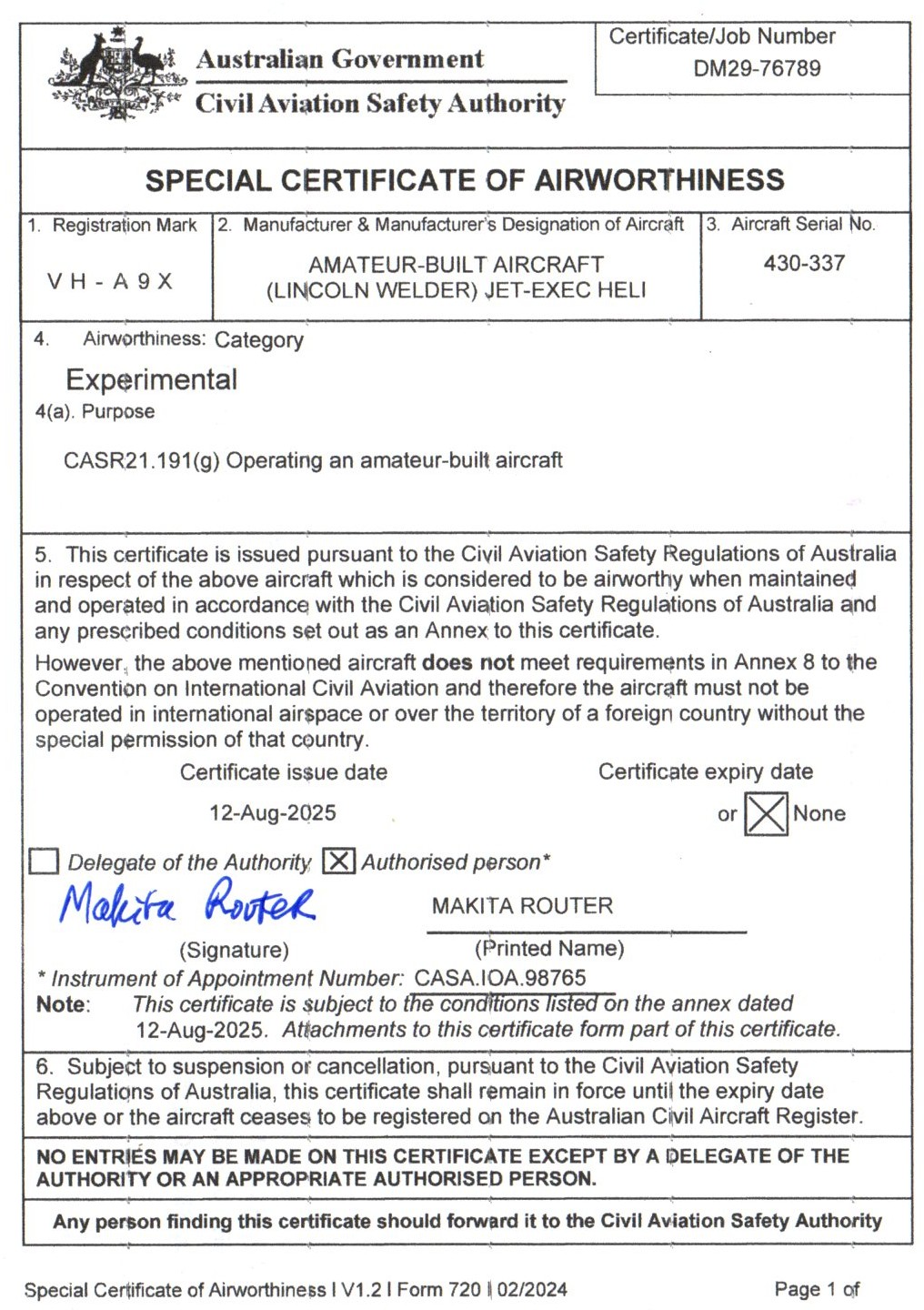 AP Service - CofA Phase 2 (Ongoing Operations)